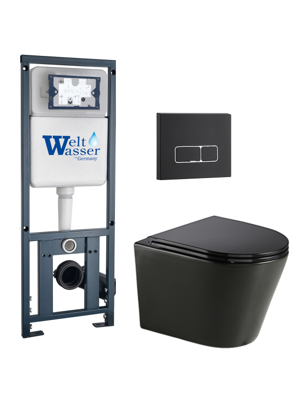 Комплект MARBERG 410 + SALZBACH 043 GL-BL + MAR 410 SE MT-BL WeltWasser