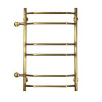 Водяной полотенцесушитель Лаура П6 500x800-500 АБР, античная бронза Domoterm фото в интернет-магазине Русалия