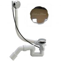 V55R Astra-Form Слив-перелив полуавтомат 60 см, пластик, вентиль и клапан латунь хром 08010005 Astra-Form фото в интернет-магазине Русалия