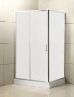 Душевой уголок BelBagno UNO-AH-1-100/90-M-Cr 90х100 см, профиль хром, стекло - матовое фото в интернет-магазине Русалия