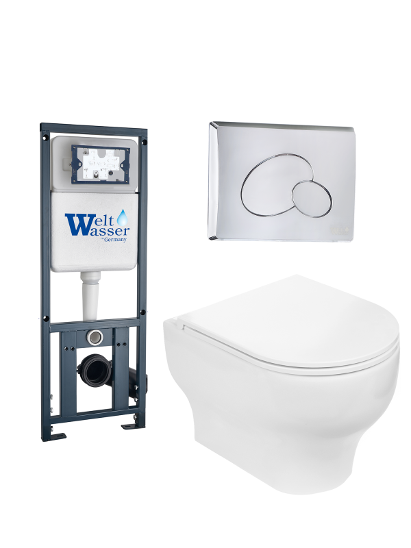 Комплект MARBERG 410 + ERLENBACH 004 GL-WT + MAR 410 RD-CR WeltWasser