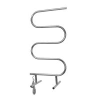 Электрический полотенцесушитель E-образный, напольный 500х1040 хром DMT 103-25 50x104 EK (напольный) Domoterm фото в интернет-магазине Русалия