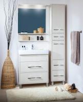 Комплект мебели для ванной Чили 70 с раковиной Некст Бриклаер фото в интернет-магазине Русалия