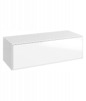 Тумба дополнительная 100 белый GEN0310W  Genesis Aqwella фото в интернет-магазине Русалия