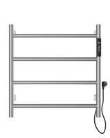 Полотенцесушитель электрический WONZON & WOGHAND BONN, Брашированный никель (WW-AL404-BR) фото в интернет-магазине Русалия