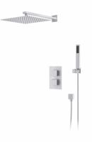 Душевая система для душа DK встраиваемая термостатический матовый белый Bayern.Liszt (DA2515708A04) фото в интернет-магазине Русалия