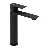 470250300 Apollo Высокий смеситель для умывальника, черный Damixa фото в интернет-магазине Русалия