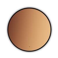 Зеркало AZARIO Monaco-BLACK d770 бесконтактный сенсор, черная рамка (LED-00002770) фото в интернет-магазине Русалия