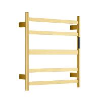 Полотенцесушитель электрический RAGLO R350.01.03 настенный сенсорный с терморегулятором, сатин золотой R350.01.03 фото в интернет-магазине Русалия