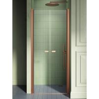 Дверь в нишу NEW TRENDY NEW SOLEO COPPER BRUSHED 100x195 D-0496A (брашированная медь) фото в интернет-магазине Русалия