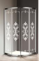 Душевой уголок CEZARES GIUBILEO-R-2-90-SCORREVOLE-CP-Cr фото в интернет-магазине Русалия