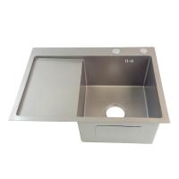 Мойка для кухни Fmark FSC6550T-R, серый фото в интернет-магазине Русалия