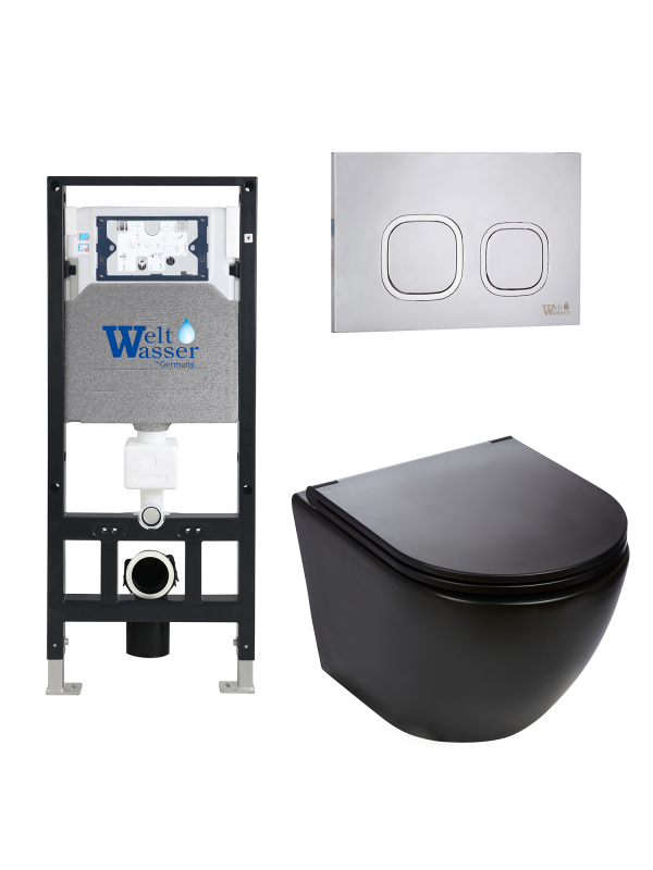 Комплект AMBERG 506 + MERZBACH 043 MT-BL + AMBERG RD-MT CR WeltWasser