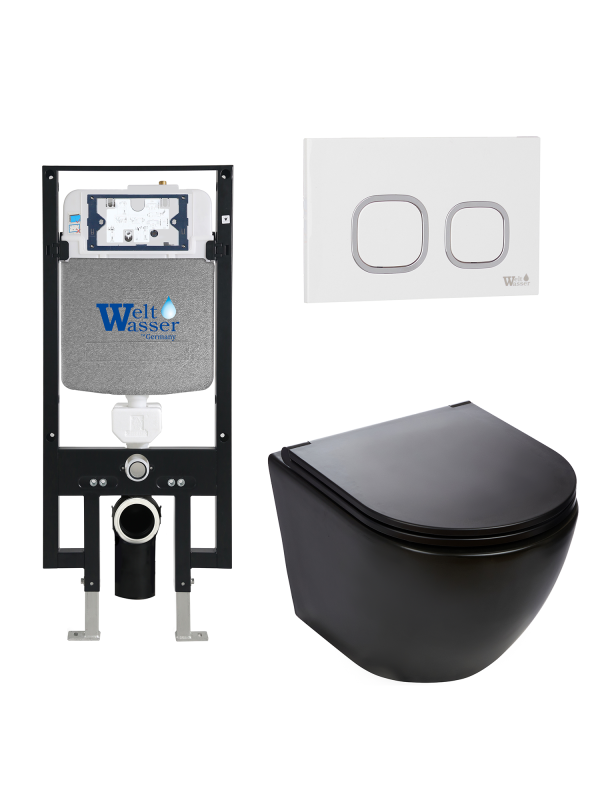 Комплект AMBERG 497 + MERZBACH 043 MT-BL + AMBERG RD-WT WeltWasser