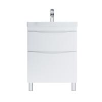 M80FSX0652WG Like, База под раковину, напольная, 65 см, 2 ящика, белый, глянцевая, шт Am.Pm фото в интернет-магазине Русалия