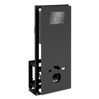 Glan 66TLT.010.ME.BL.PB02 Система инсталляции для унитазов, черный Wasserkraft фото в интернет-магазине Русалия