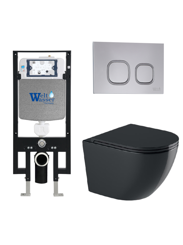 Комплект AMBERG 497 + MERZBACH 041 XL MT-BL + AMBERG RD-CR WeltWasser