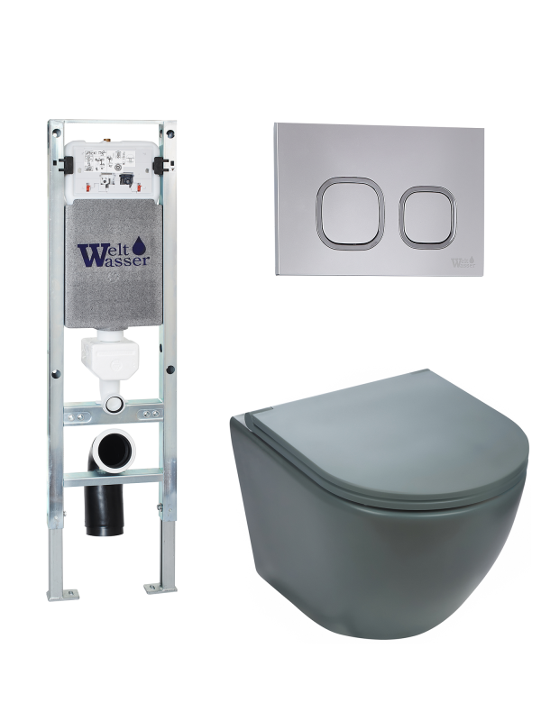 Комплект AMBERG 350 ST + MERZBACH 043 MT-GR + AMBERG RD-CR WeltWasser