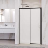 Душевая дверь RGW PA-017B 1600, стекло матовое-сатинат, профиль черный фото в интернет-магазине Русалия