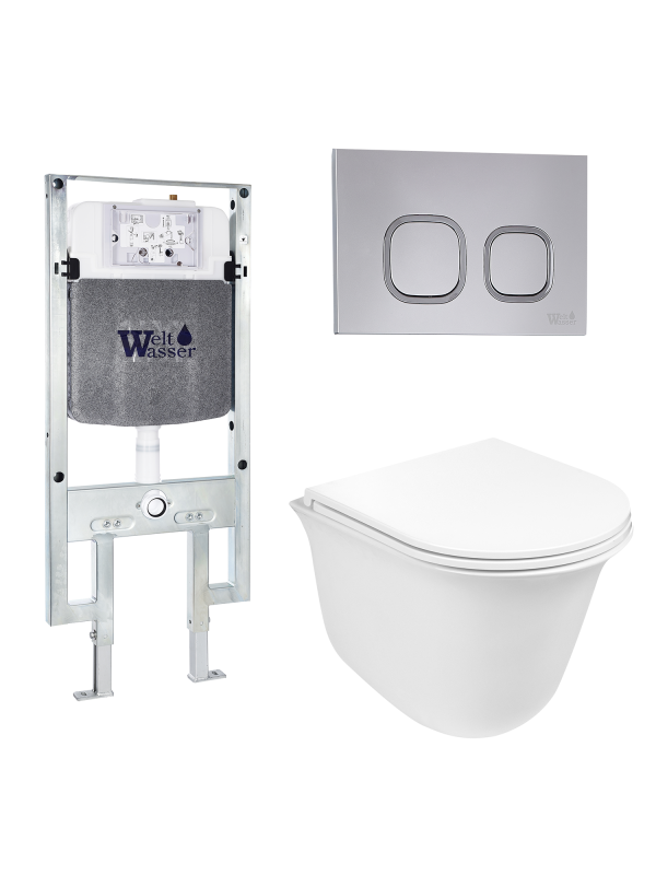 Комплект AMBERG 497 ST + TELBACH 004 GL-WT + AMBERG RD-CR WeltWasser