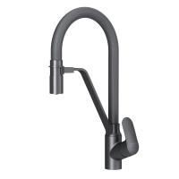 F8007822 Like, смеситель для кухни с каналом для питьевой воды и гибким изливом, черный, шт. фото в интернет-магазине Русалия