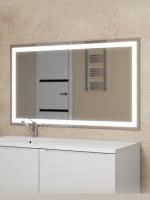 Зеркало для ванной с подсветкой Uperwood Tanos 120х70 см, прямоугольное, сенсор/антизапотевание/без рамы 291020273 фото в интернет-магазине Русалия