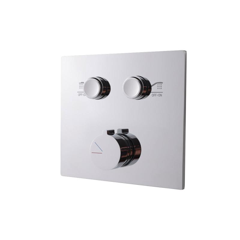 Встраиваемый смеситель для душа VSCV-421CH двухфункциональный, хром Vincea