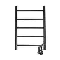 Электрический полотенцесушитель Аврора  черный DMT 109-5 50x71 ЧРН EK R фото в интернет-магазине Русалия