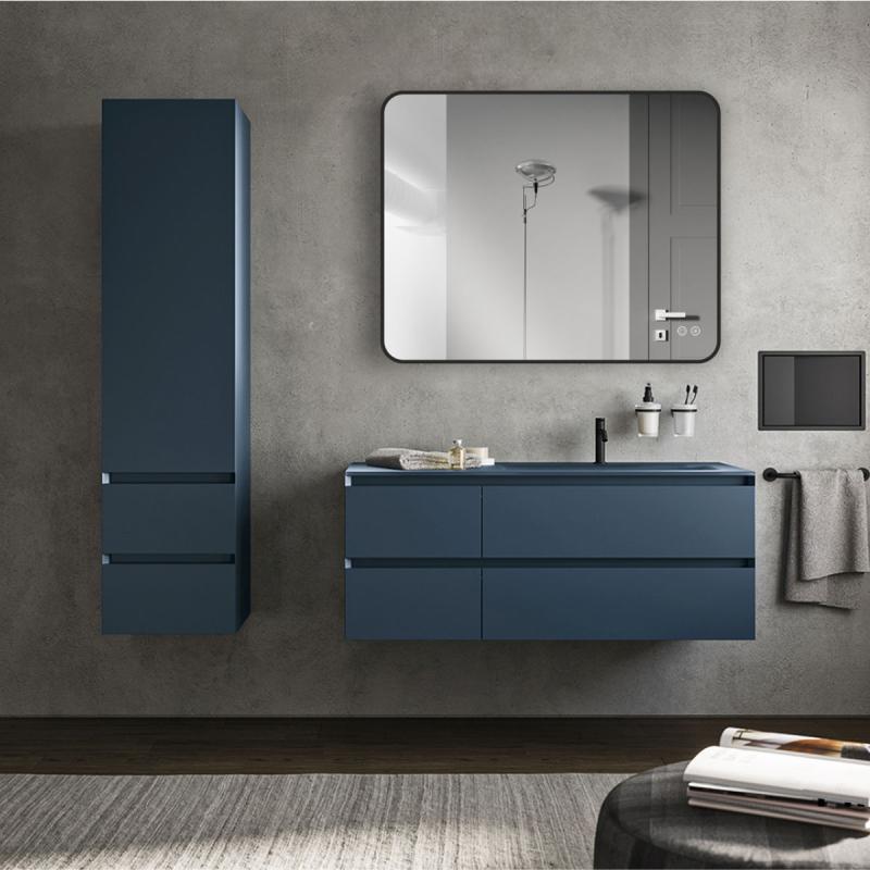 Зеркало LED VLM-3VC100B-2 1000х800 c сенсорным выключателем и диммером, антизапотевание Vincea