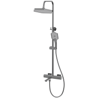 Душевая система HAIBA оружейная сталь (HB24726-3) фото в интернет-магазине Русалия