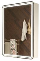 Зеркало-шкаф AZARIO Adriana 1Л 600х800 c подсветкой и диммером (CS00066642) фото в интернет-магазине Русалия