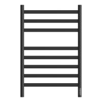 Полотенцесушитель электрический Point Селена PN16858B П8 500x800, диммер справа, черный фото в интернет-магазине Русалия