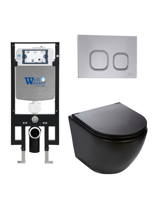 Комплект AMBERG 497 + MERZBACH 043 MT-BL + AMBERG RD-CR WeltWasser