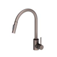 D3007511 Logic Кухонный смеситель  с вытягивающимся изливом, сатин фото в интернет-магазине Русалия