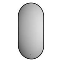 Зеркало с окантовкой и LED-подсветкой настенное AURA DEFESTO 40x80 см, DF 2922R фото в интернет-магазине Русалия