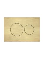 Кнопка смыва CEZARES PN1-BTN-BORO Брашированное золото/сталь фото в интернет-магазине Русалия