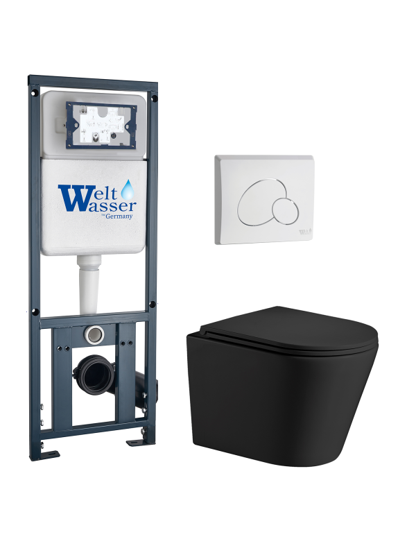 Комплект MARBERG 410 + SALZBACH 043 MT-BL + MAR 410 RD GL-WT WeltWasser