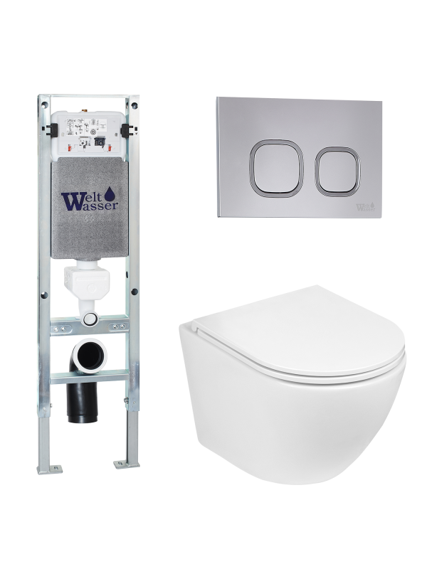 Комплект AMBERG 350 ST + MERZBACH 043 GL-WT + AMBERG RD-CR WeltWasser