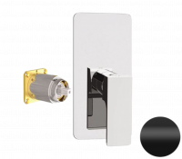 Смеситель для душа Remer Absolute AU30KBNO, чёрный матовый фото в интернет-магазине Русалия