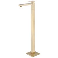 Смеситель ABBER Daheim AF8241G напольный для раковины, золото матовое фото в интернет-магазине Русалия