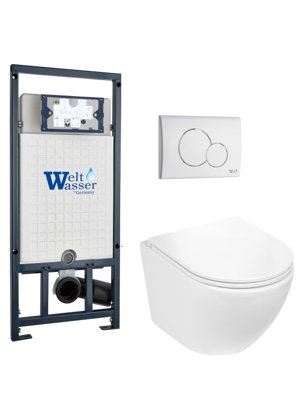 Комплект MARBERG 507 + MERZBACH 043 GL-WT + MAR 507 RD GL-WT WeltWasser