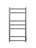 Полотенцесушитель ДВИН L neo 80/40 ЭлектрическийК диммер Оружейная сталь 4657795054990 фото в интернет-магазине Русалия