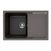 Кухонная мойка Ulgran Quartz Gerda 780-09, асфальт фото в интернет-магазине Русалия