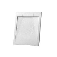 Поддон для душа из искусственного камня VST-4SRL9090W, 900*900*25, белый матовый Vincea фото в интернет-магазине Русалия