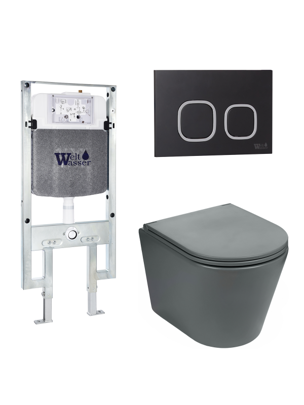 Комплект AMBERG 497 ST + SALZBACH 043 MT-GR + AMBERG RD-BL WeltWasser