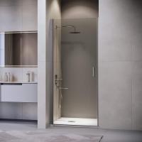 Душевая дверь RGW LE-003Gr 800, стекло прозрачное, профиль серый фото в интернет-магазине Русалия