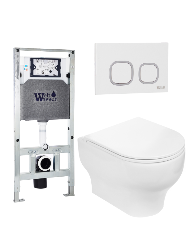 Комплект AMBERG 506 ST + ERLENBACH 004 GL-WT + AMBERG RD-WT WeltWasser