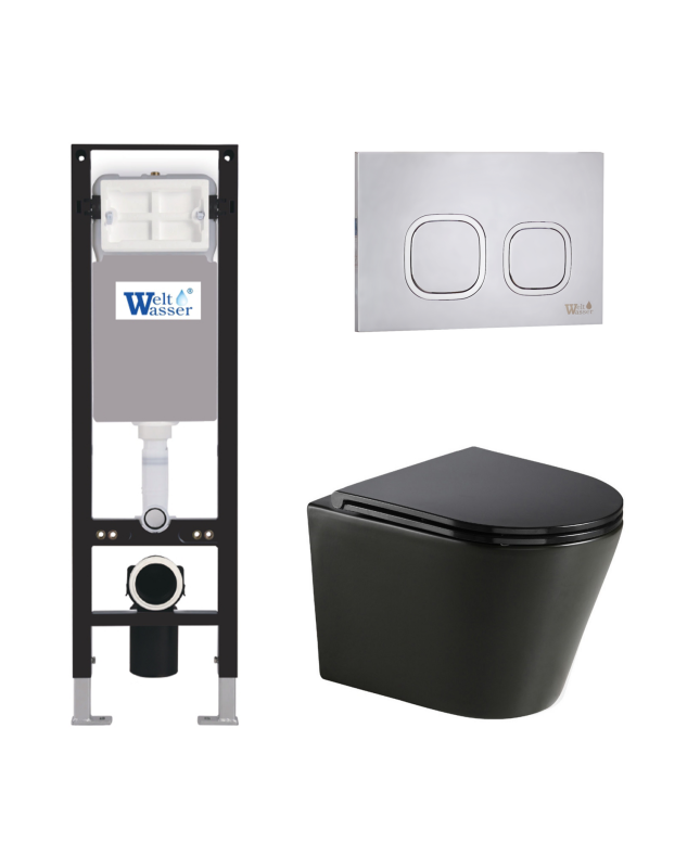 Комплект AMBERG 350 + SALZBACH 043 MT-BL + AMBERG RD-MT CR WeltWasser