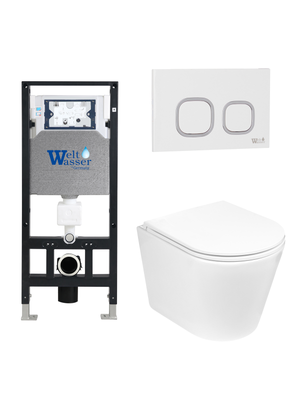 Комплект AMBERG 506 + SALZBACH 043 GL-WT + AMBERG RD-WT WeltWasser