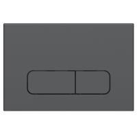 Кнопка смыва Vincea VFP-002GM, цвет вороненая сталь фото в интернет-магазине Русалия